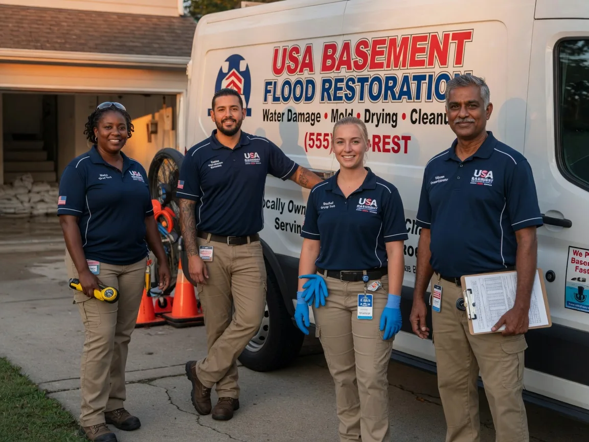 Basement Flood Cleanup company in Ridgeway, WI