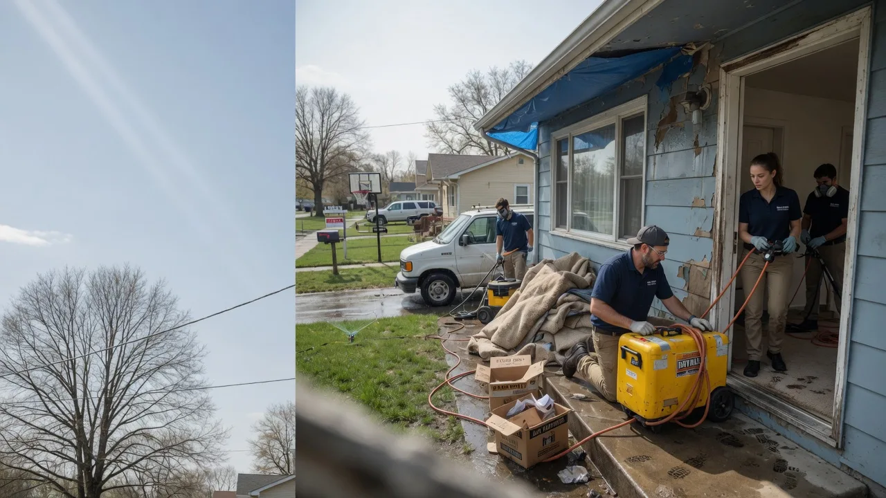 Basement Flood Cleanup in Ridgeway, WI near me